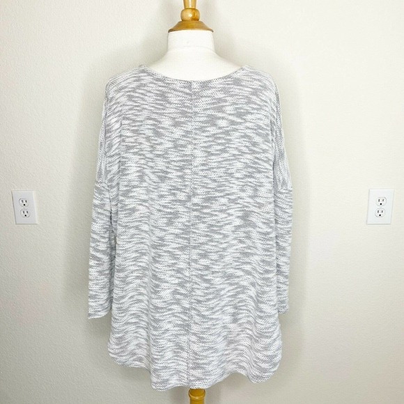 Earthbound Space-Dyed Knit Oversized Top - Picture 4 of 6